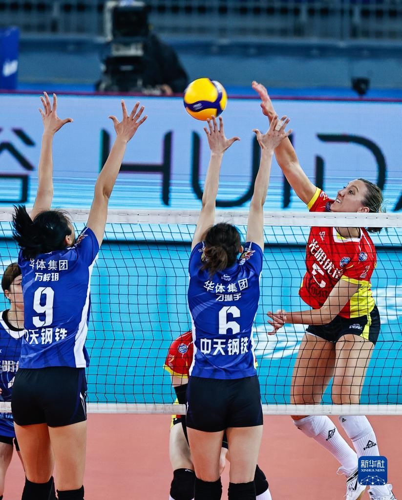 晉級(jí)決賽|女排聯(lián)賽半決賽：江蘇勝上海 晉級(jí)決賽
