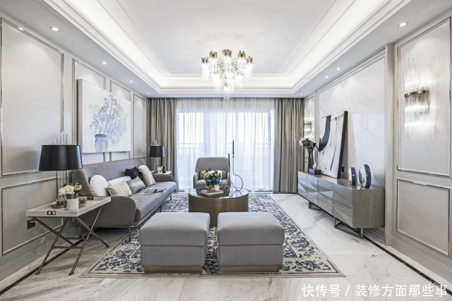 三居室|121平美式风三居室,低调沉稳成熟有质感的三世同堂之家