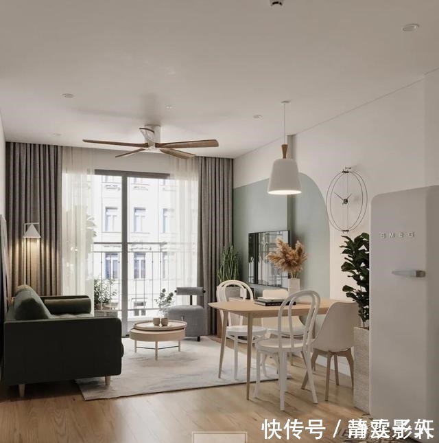 电视柜|如果你家是小户型,可以照着这套房子装,简洁实用又好效仿,超棒!