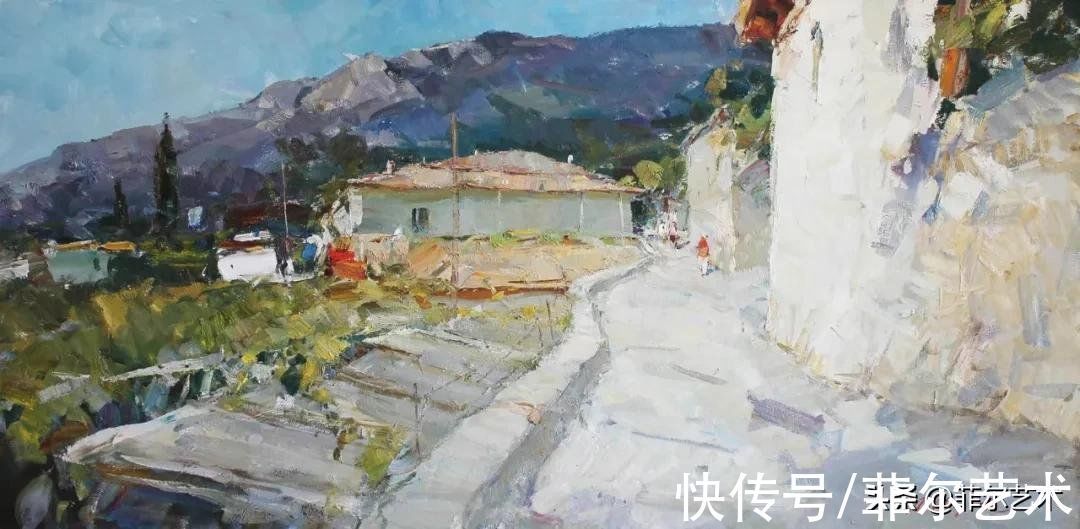 艺术学院&粗犷笔触，大块色彩~乌克兰画家伊诺泽姆采夫油画作品欣赏