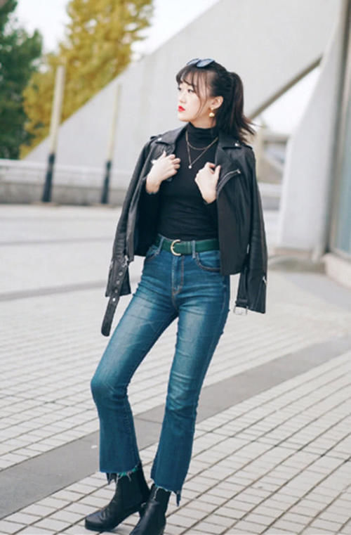 阔腿裤已过时,现在潮人们都在穿“括号裤”,不仅显高还贼能瘦腿