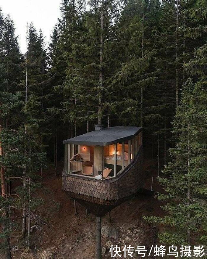 小屋|60个世界上那些令人惊叹的设计,家设计成这样,你还想去上班吗