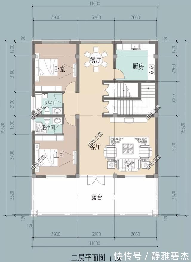 露台|农村建房位置好, 建个带商铺的户型把钱赚, 10套户型分享