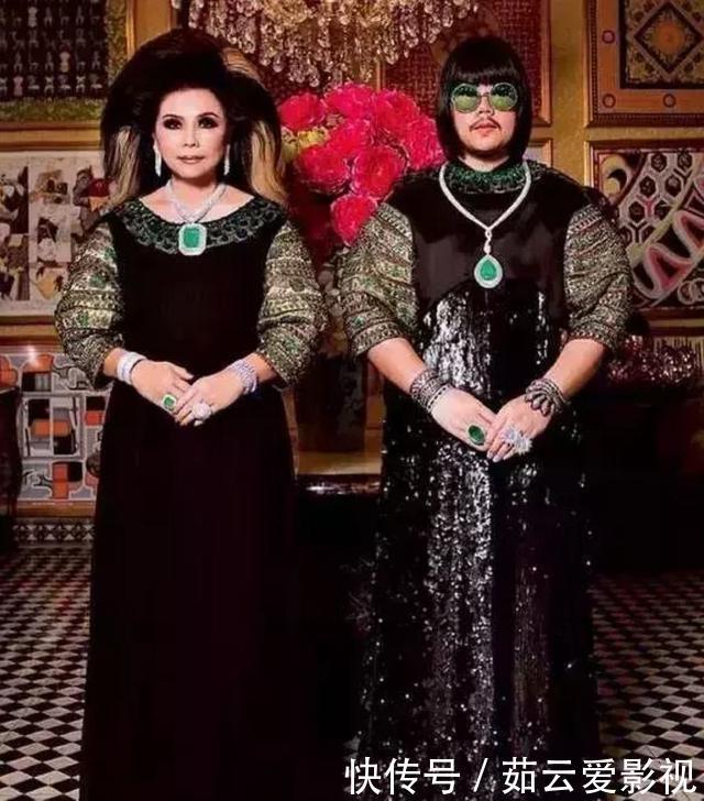 泰国母子炫富，珠宝论斤戴，包包堆成山，品味奇特