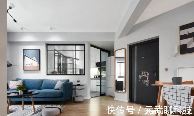 新房|76平米新房,三居室装修才花6万元,邻居看了羡慕不已