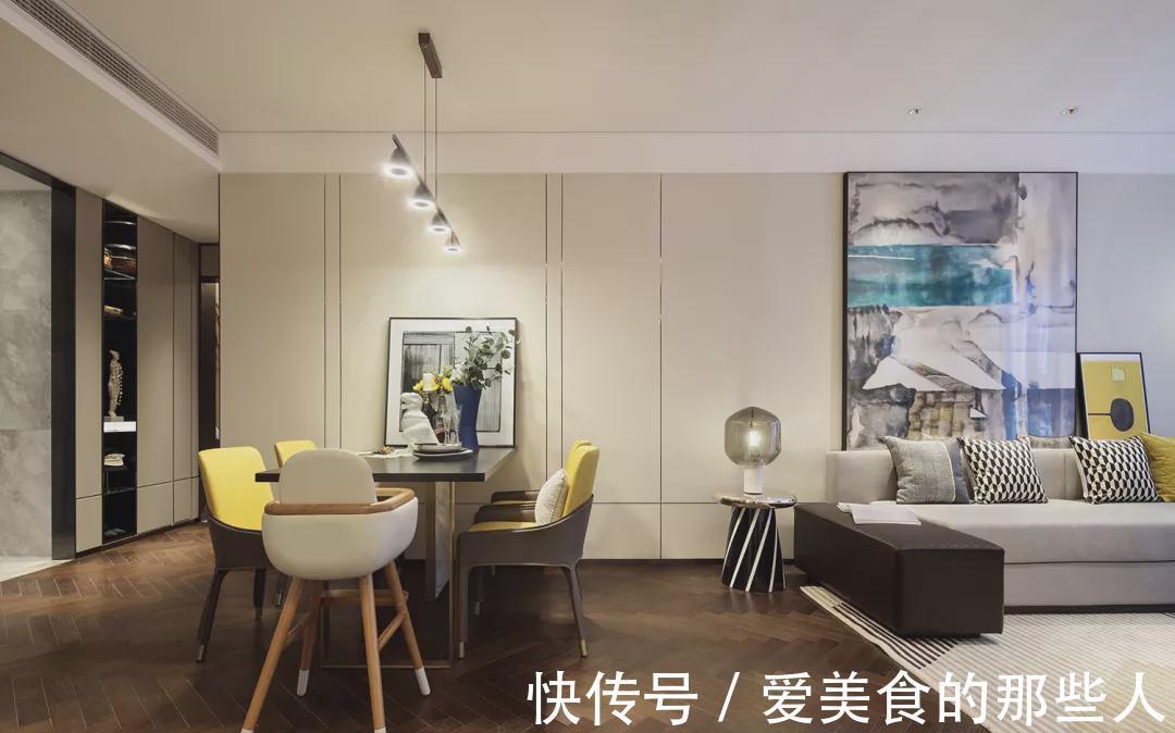 空间|108㎡三室，简洁空间配上雅致软装，舒适又大方