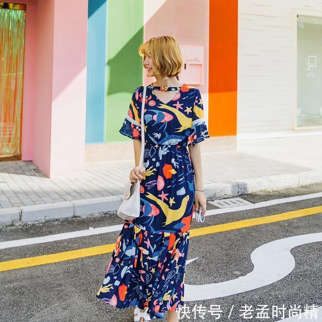 荷叶袖 你的身材穿哪款的连衣裙才好看,我是第5款,你呢?