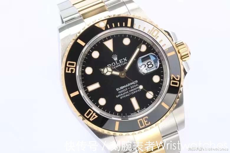 复刻表 EW厂劳力士41mm间金黑水鬼品鉴细节仿真度如何?