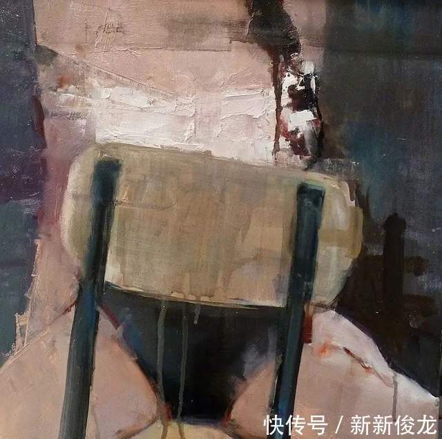 画家@她以生动、动感和现代的笔触,描绘画面