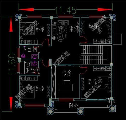 户型图|农村建二层毛坯房多少钱?合理规划好,没有你想象中的那么贵