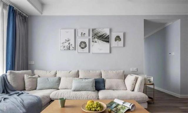 全屋|90平新房，全屋不吊顶，照样好看，柜子从玄关做到客厅，收纳超强