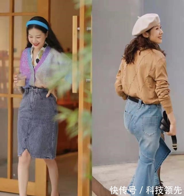 tips 突然火了一种裙子叫“半身裙”,时髦显瘦,配毛衣、大衣都好看!
