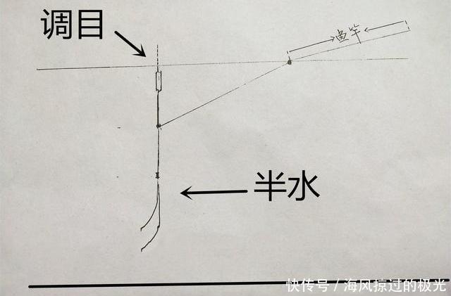 带钩调漂三步走找半水、找调目、找钓目,如此调漂稳、准、快