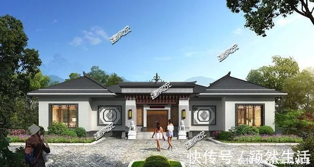 砖混|想要中式别墅怎么建精选5套户型分享,别再去求设计师了