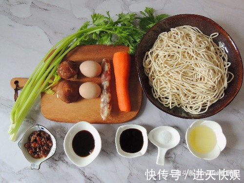 炒面的正确做法,根根分明,好吃不粘锅,连吃一星期都不腻