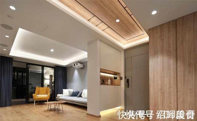 客厅|133平简装但很贵的新房,进门就被惊艳到,不要电视墙也太漂亮了
