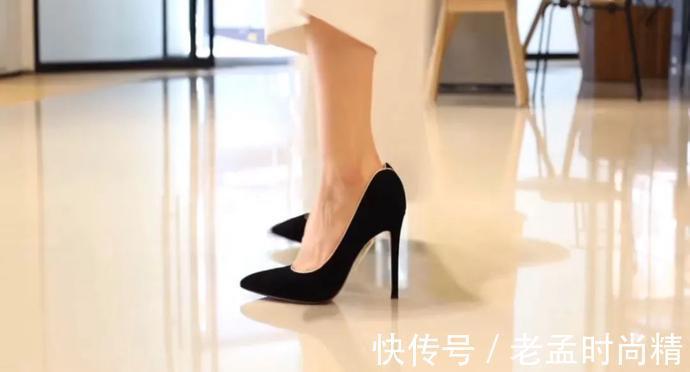 时尚女人高跟鞋:优雅到骨子里的缎面高跟鞋,镶钻点缀,真心美到我了