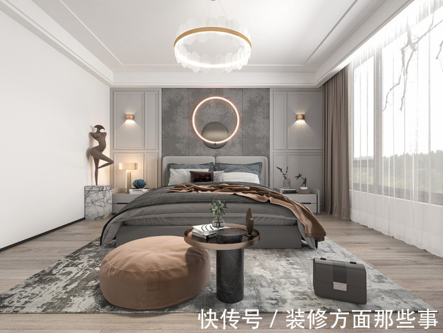 低柜|100平欧式风中和了色彩的冲击,带来了优雅的气息
