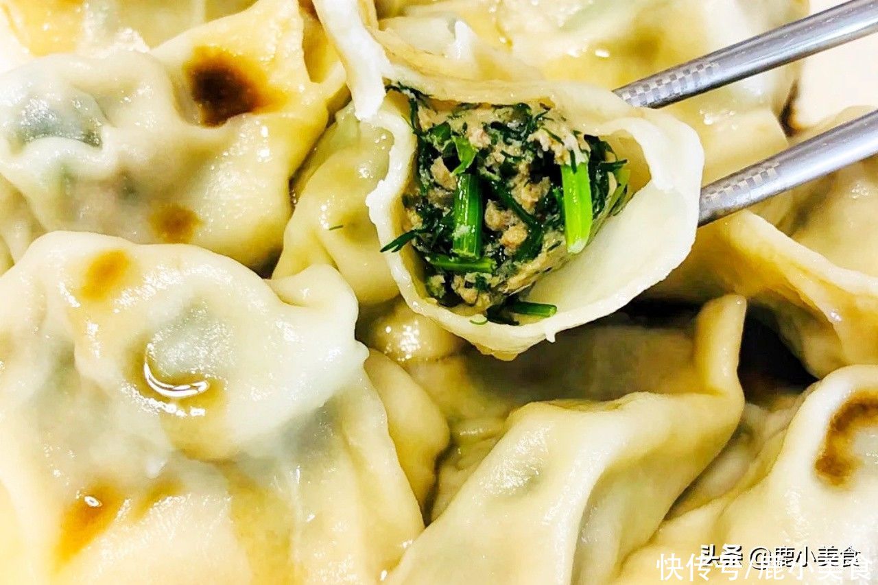 猪肉馅饺子|三伏天，我家最爱用这“苗”包饺子，健脾益气和胃，营养清鲜多汁