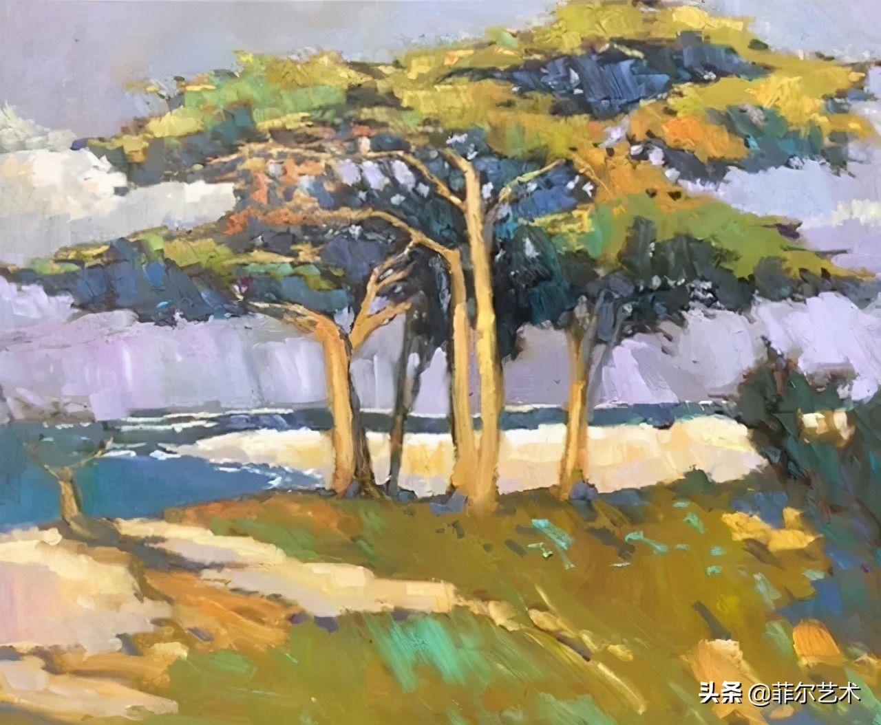 科利|光色十足，如梦如幻~美国画家尼古拉斯·科利风景油画作品欣赏