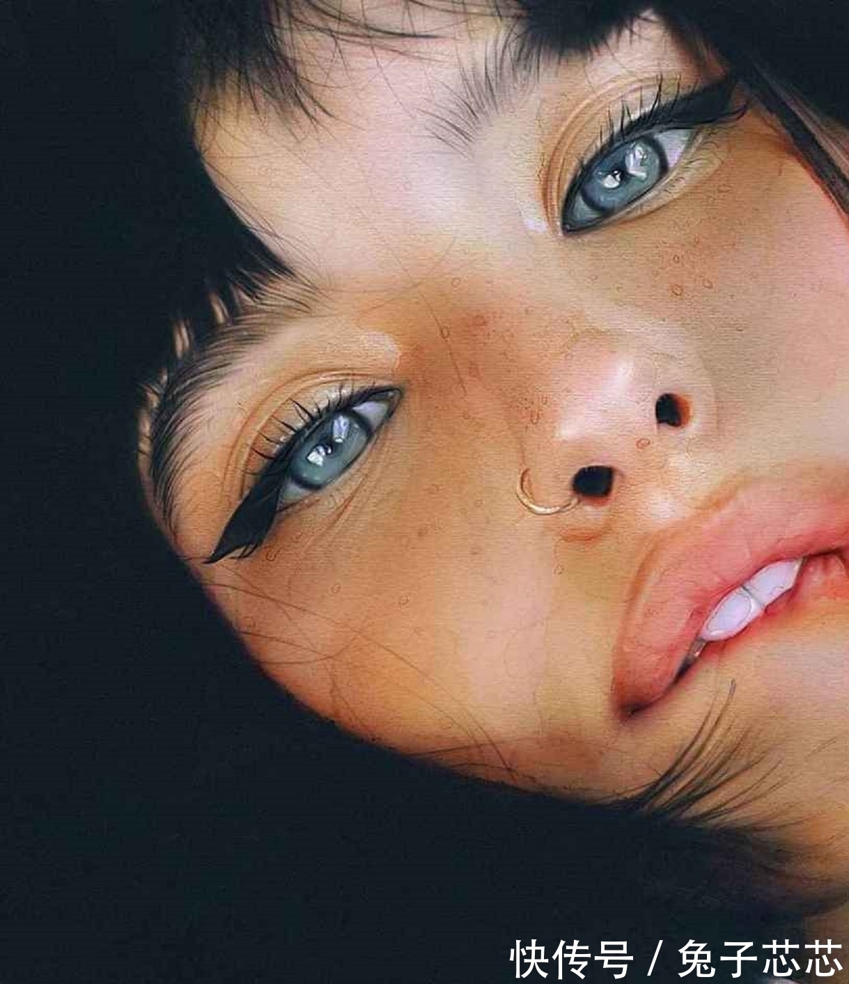 艺术$竟有如此养眼的美女肖像画——伊拉克利令人难以置信的数字绘画