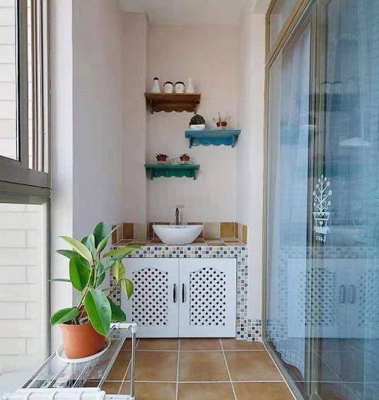 废水|阳台小装修应该如何下手这4种设计任你选,照着装更省心