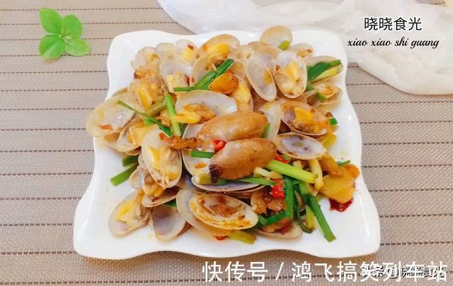 好吃|香辣花甲，只有在家自己做着吃才放心，好吃又实惠，10元炒一大盘