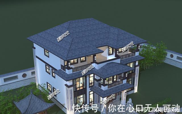 别墅|千万不要错过这款新中式别墅,建一栋,享受故乡的好山好水