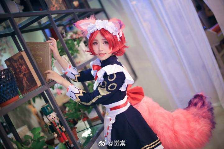 tya事务所 王者荣耀 女仆妲己cosplay