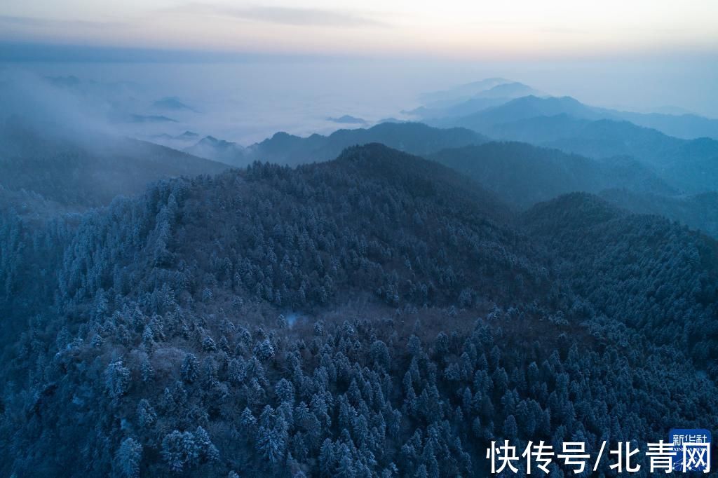 景色|陕西宁陕：雪后风光