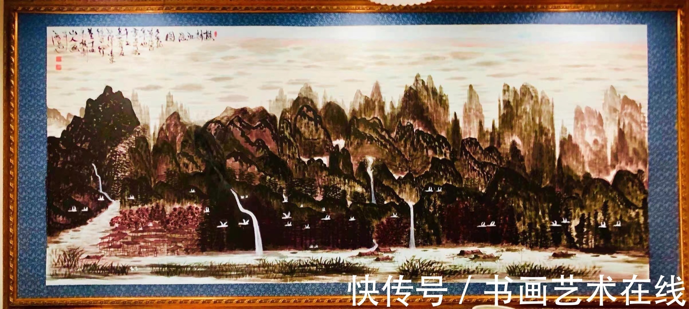 指墨画&艺高天下,独具风格——国画家、画鹰大家、指墨画艺术大师朱祖国