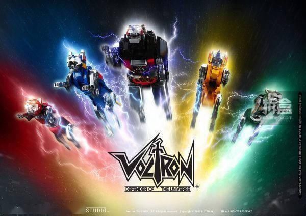 机器人|Blitzway 新品： 百兽王Voltron(战神金刚) -CARBOTIX系列可动手办（38CM高）