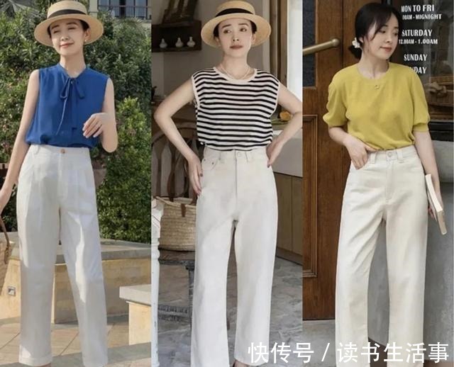 搭配 这才是今夏超火的“白裤子”搭配优雅又显高级,轻松穿出好气质!