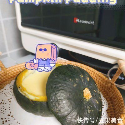 du一口顺滑~好吃不胖小甜品｜贝贝南瓜布丁