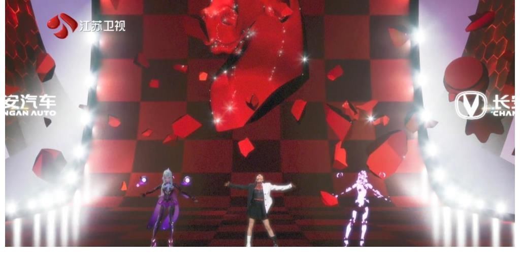 \u0026弦|宋雨琦&弦震撼合作绝绝子,梦幻联动刷新虚拟场景天花板