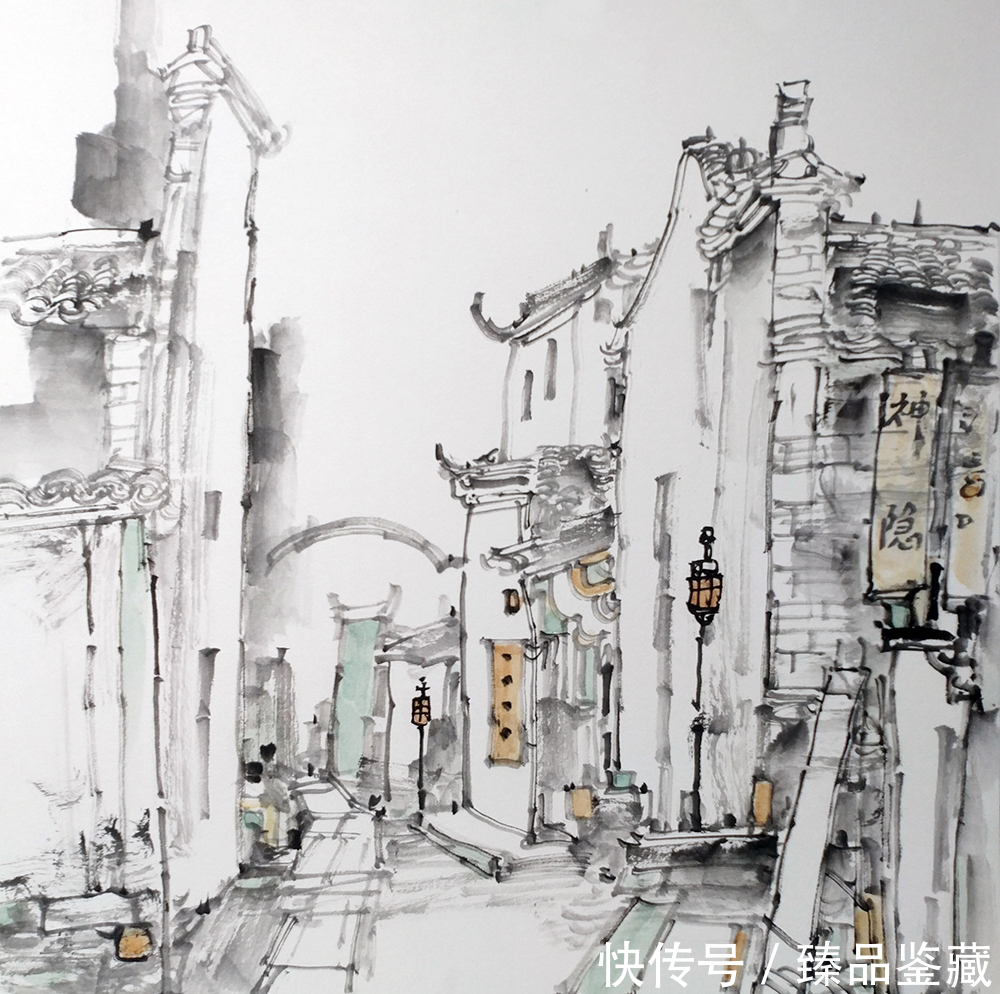 常俊 · 中国画作品赏析|画外之境 | 优秀奖