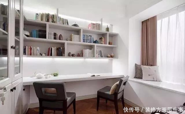 水墨画|115平中式三居室,只有在看到客厅水墨画才感到中式韵味