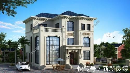 露台|农村宽12米,进深13米,后面还有一个厨房的自建房,你觉得该如何设计?