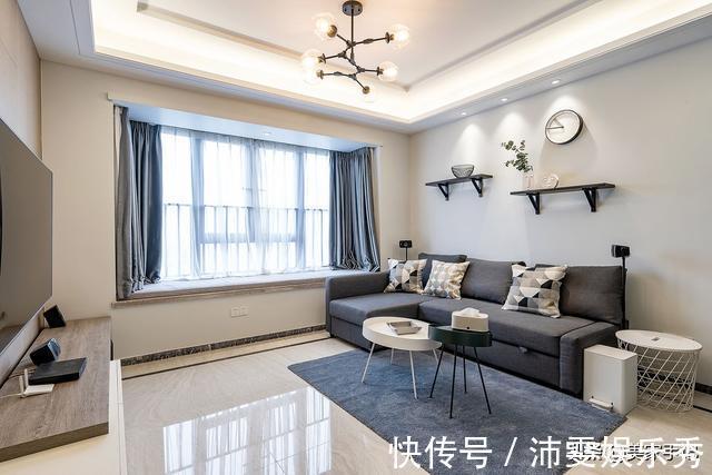 全屋|简单装修的新房，还没入住就已经很漂亮了，最满意全屋定制的柜子
