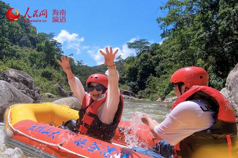 五指山|海南五指山：夏日漂流享清凉