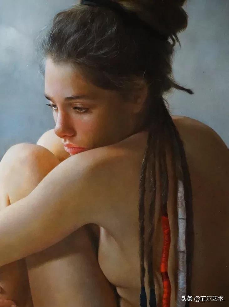 安妮·罗达!法国画家安妮·罗达超高清、超写实人物油画作品欣赏