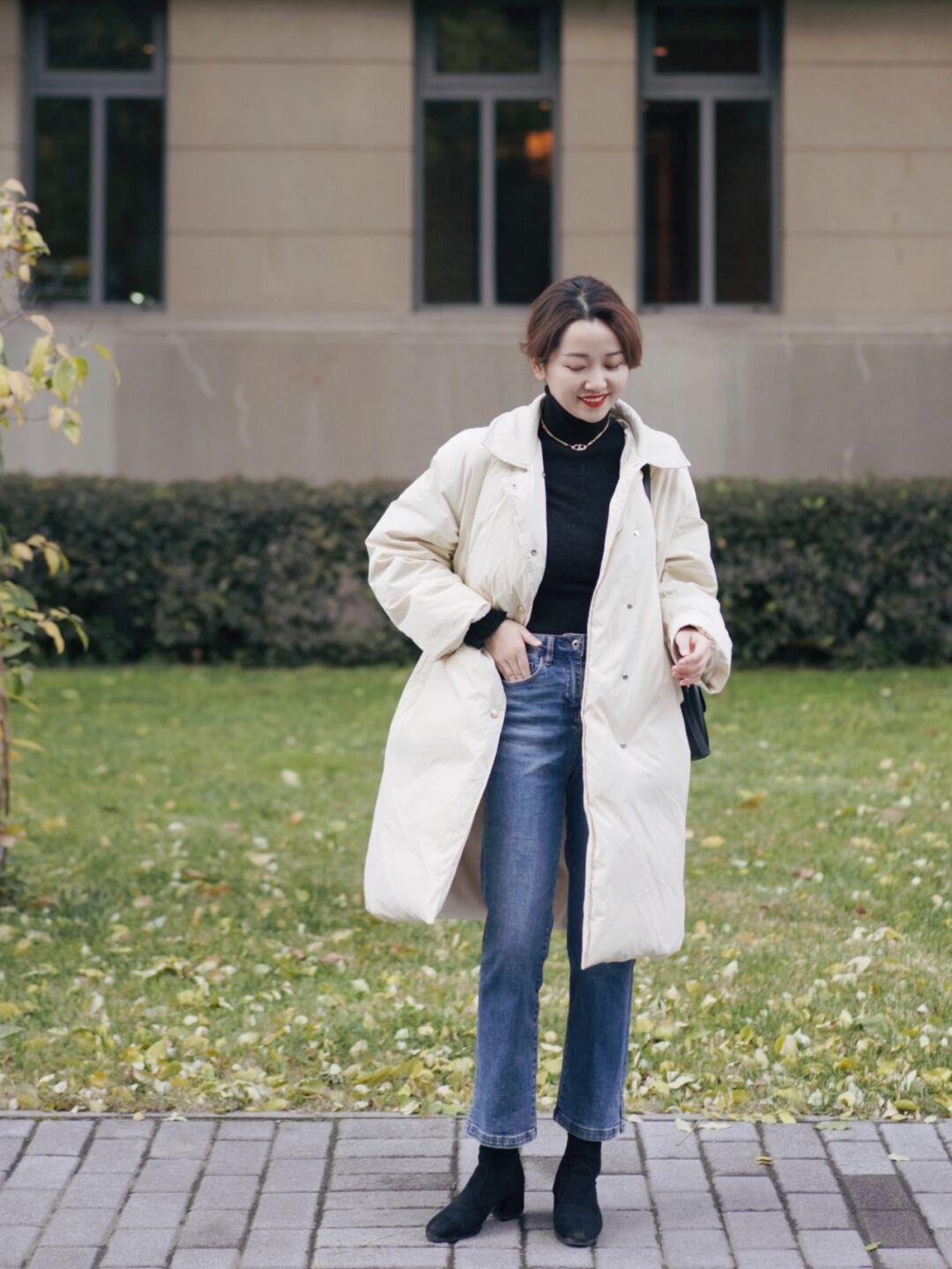 高级|长得美不如穿的美,羽绒服才是冬季的必备,轻松穿出高级感