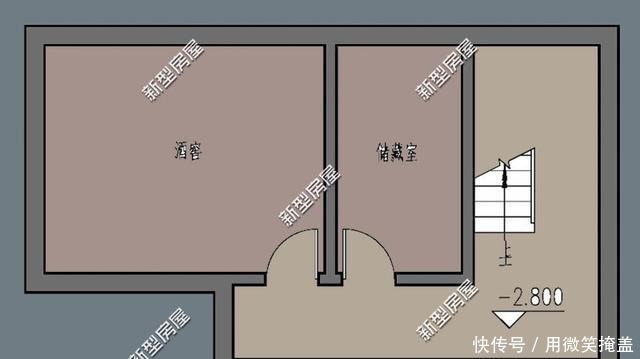 占地面积|农村别墅怎么盖才好看挑空客厅+套卧，这8套图纸25万起建！