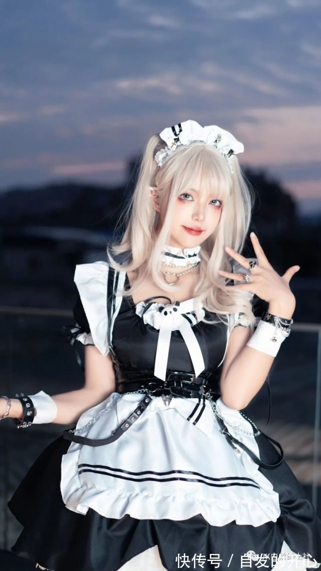 万圣节|cos:万圣节自设战斗女仆cos正片