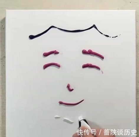 颜料|大神画画多费颜料?开头:一个表情包,看到成品:跪拜大神!