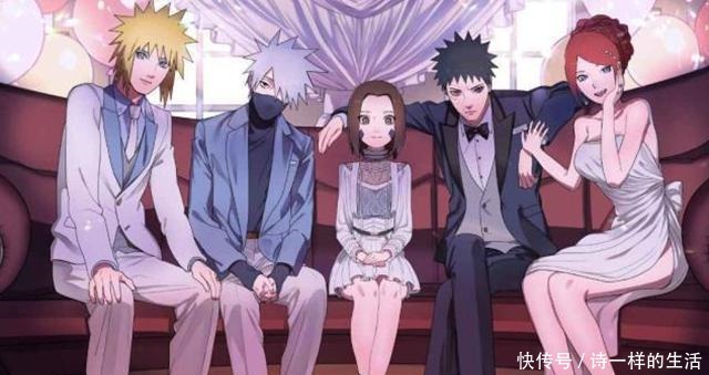 照片|火影忍者值得收藏的照片,水门和玖辛奈私奔,鸣人和雏田度蜜月