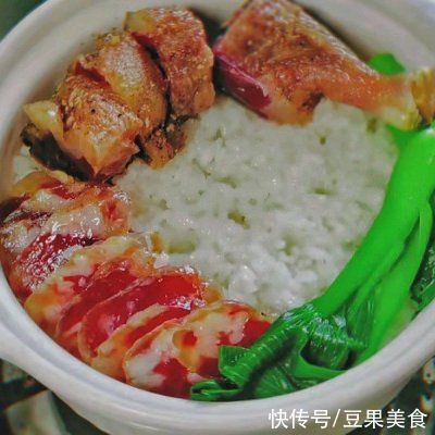 一人|腊味砂锅煲仔饭满满腊香味~「简单好吃一人食」