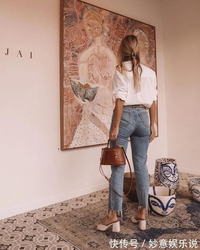 仙女鞋 牛仔裤配什么好?当然是“仙女鞋”,百搭不累脚还显高级