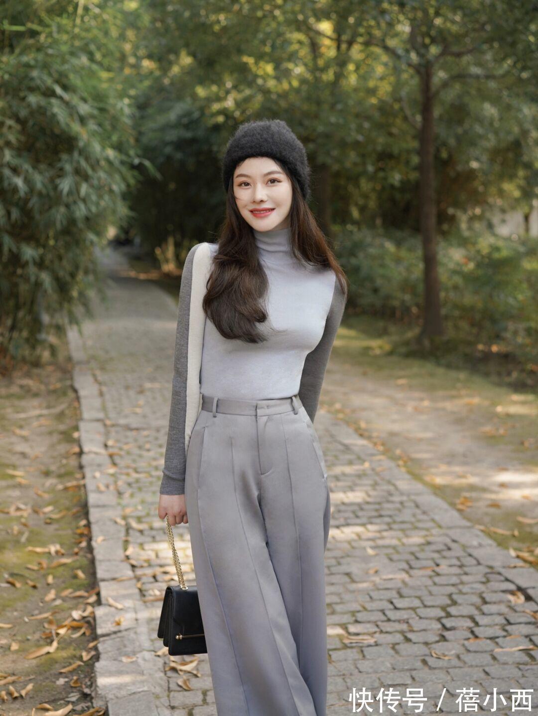 毛衣 看完时尚博主的冬季搭配,才发现“羽绒服”这么时髦,可直接照搬