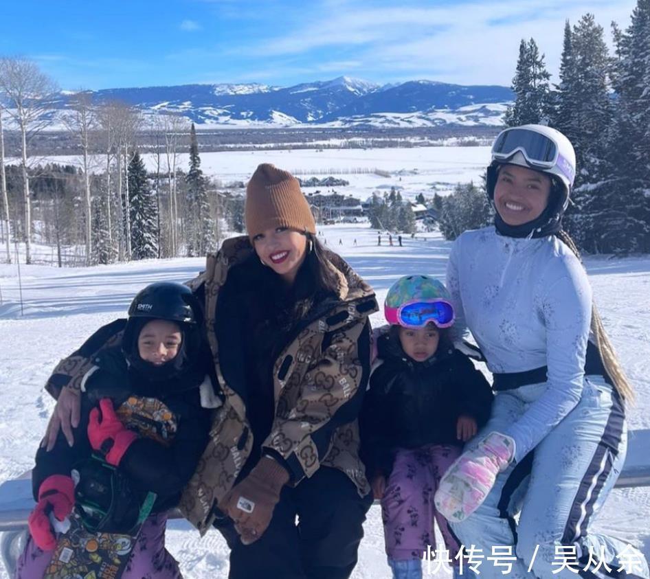 女儿|瓦妮莎晒全家滑雪照:故地重游,一番话让人泪目,女儿天赋惊人!